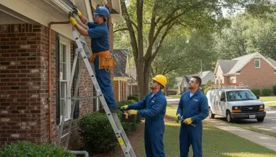 Emergency plumber service in Memphis, TN repairing a plumbing leak for a local home or business