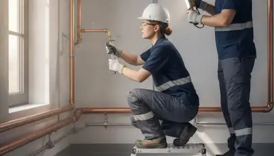 Memphis, TN plumber repairing a home pipe for emergency plumbing service