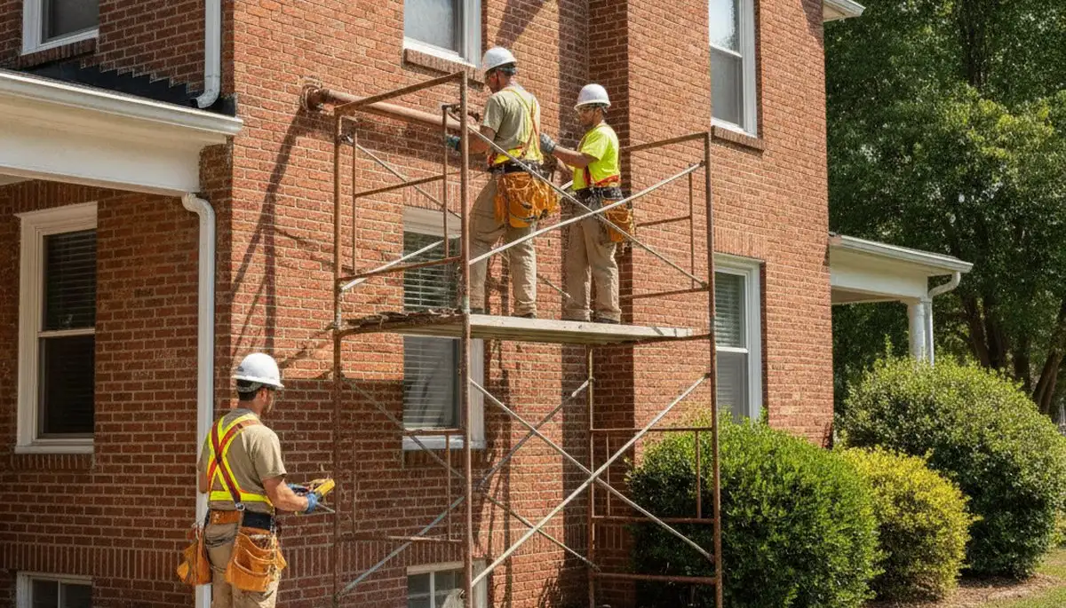 Memphis, TN emergency plumber repairing a leak for a residential plumbing service