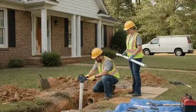 Memphis, TN plumbing repair team providing emergency leak and pipe repair services
