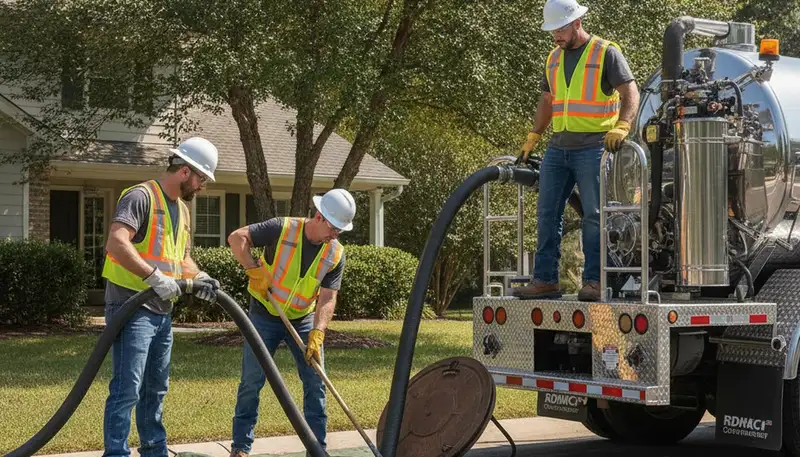 Septic tank cleaning service for Memphis, TN homes by On Call Plumbers