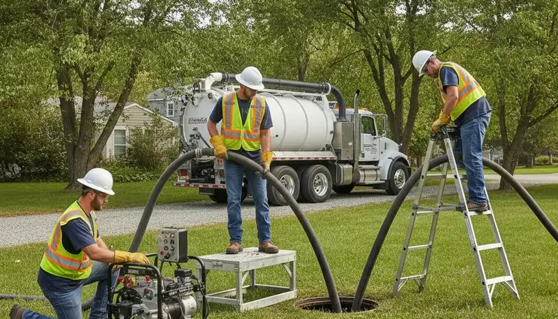 Memphis, TN septic tank cleaning service for residential plumbing maintenance and odor control